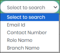 Select to Search Drop-Down - CyLock